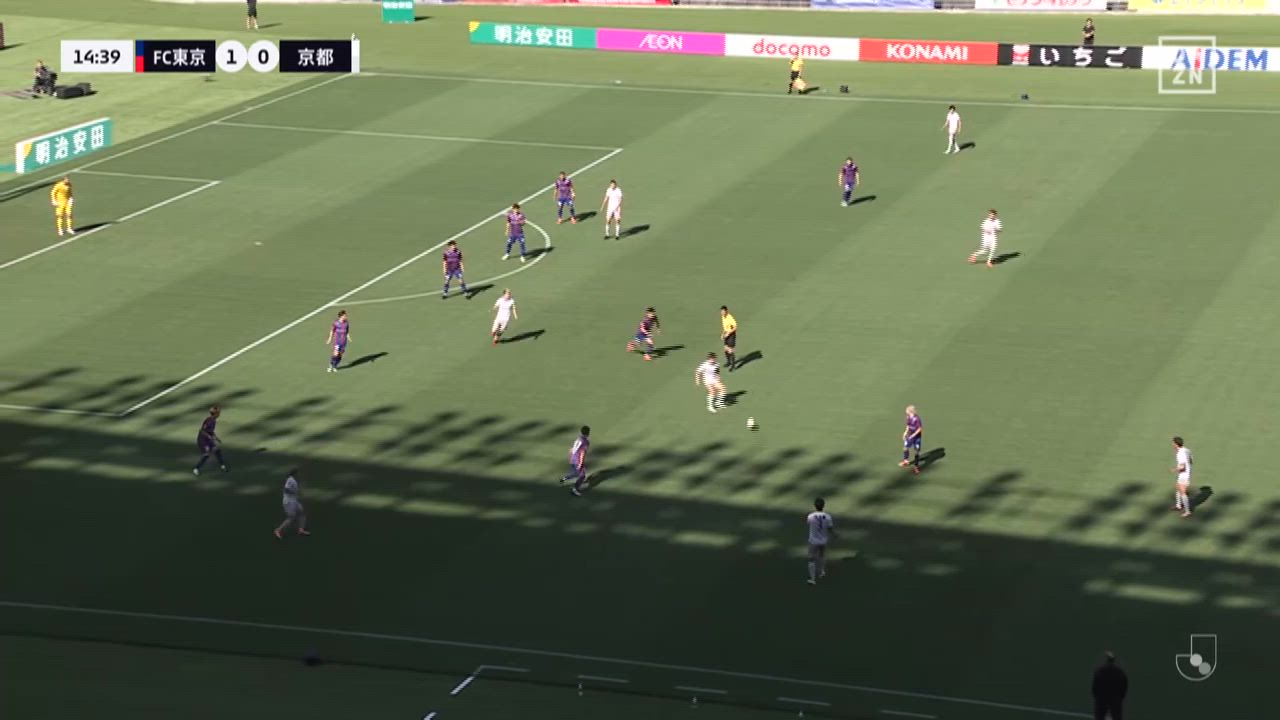 明治安田J1【第11節】FC東京 vs 京都 ダイジェスト