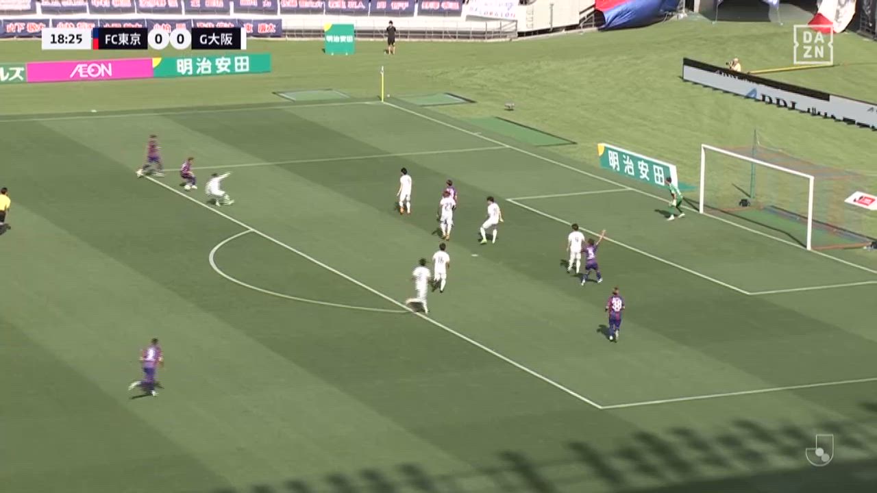 明治安田J1【第16節】FC東京 vs G大阪 ダイジェスト