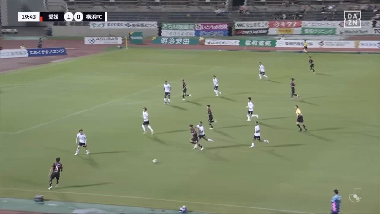 明治安田J2【第30節】愛媛 vs 横浜FC ダイジェスト