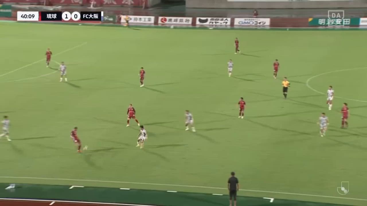 明治安田J3【第30節】琉球 vs FC大阪 ダイジェスト