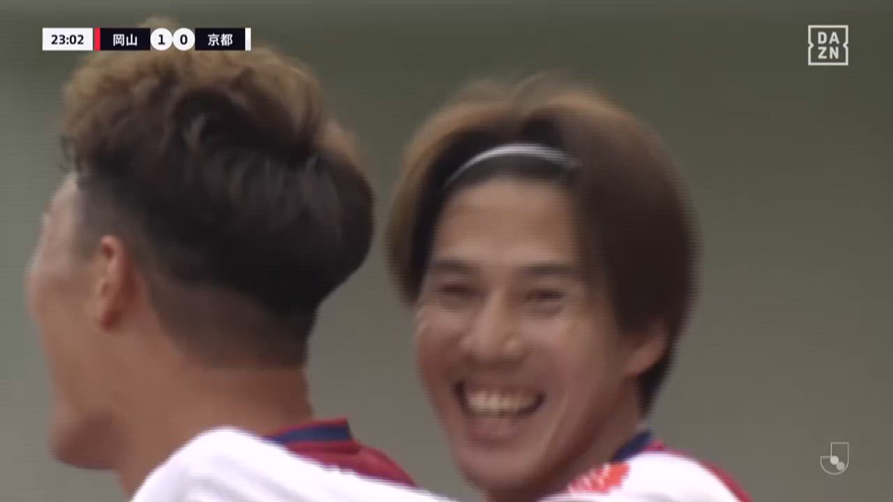 明治安田J1【第1節】岡山 vs 京都 ダイジェスト
