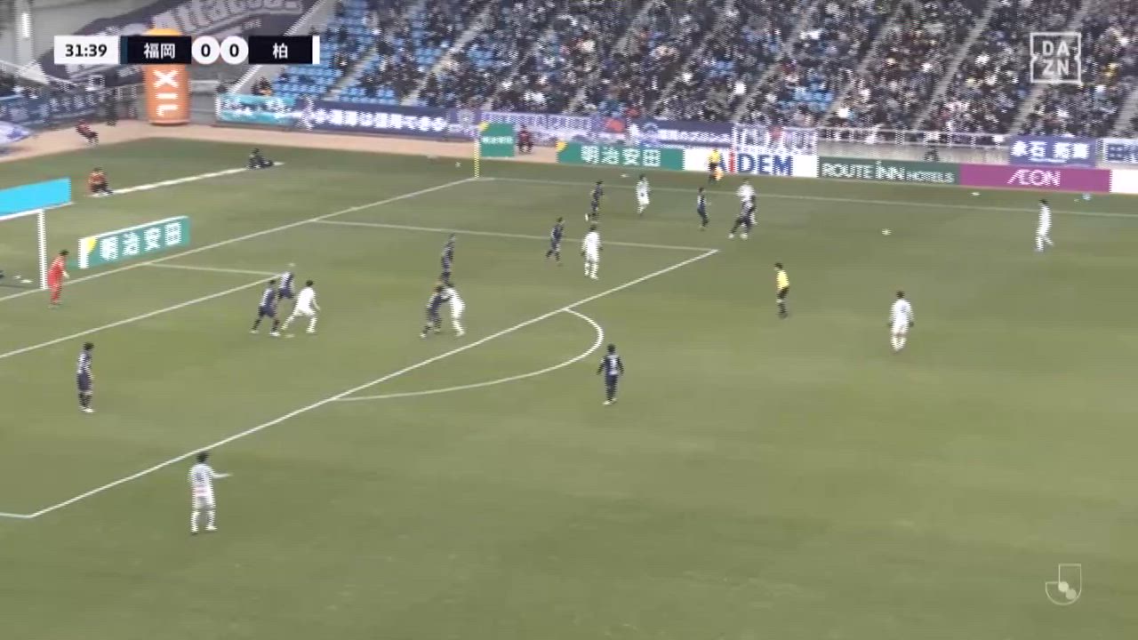 明治安田J1【第1節】福岡 vs 柏 ダイジェスト