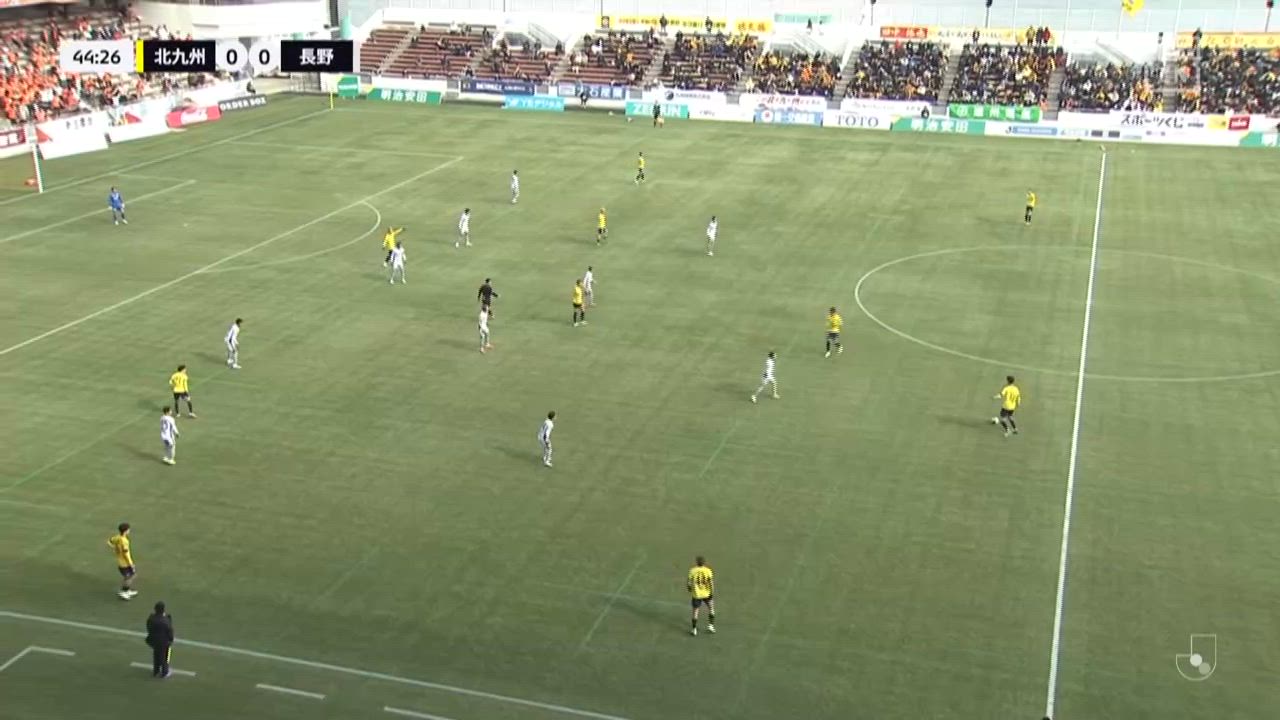 明治安田J3【第2節】北九州 vs 長野 ダイジェスト