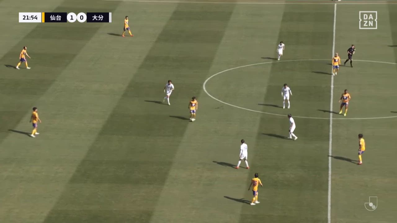 明治安田J2【第3節】仙台 vs 大分 ダイジェスト
