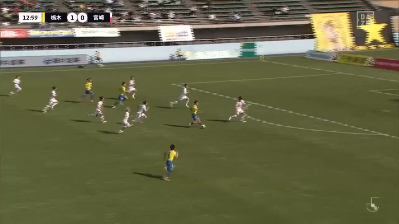 明治安田J3【第3節】栃木SC vs 宮城 ダイジェスト