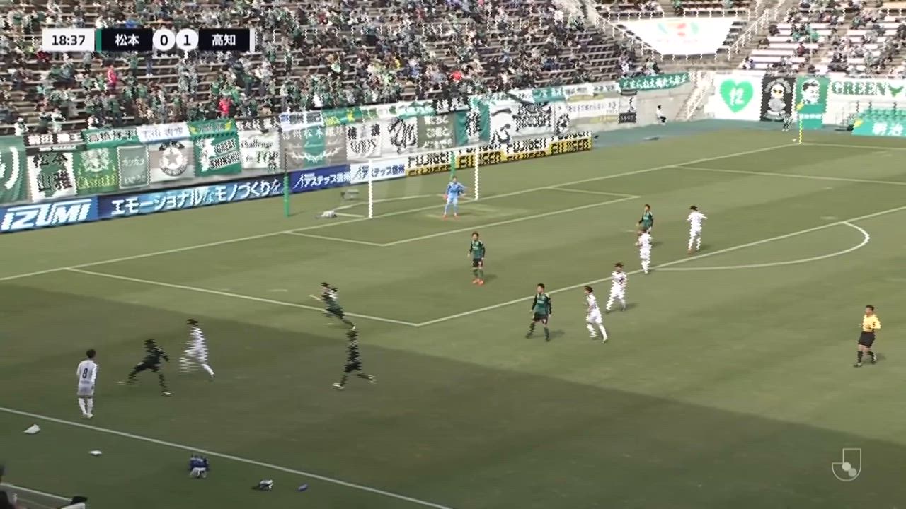 明治安田J3【第8節】松本 vs 高知ダイジェスト