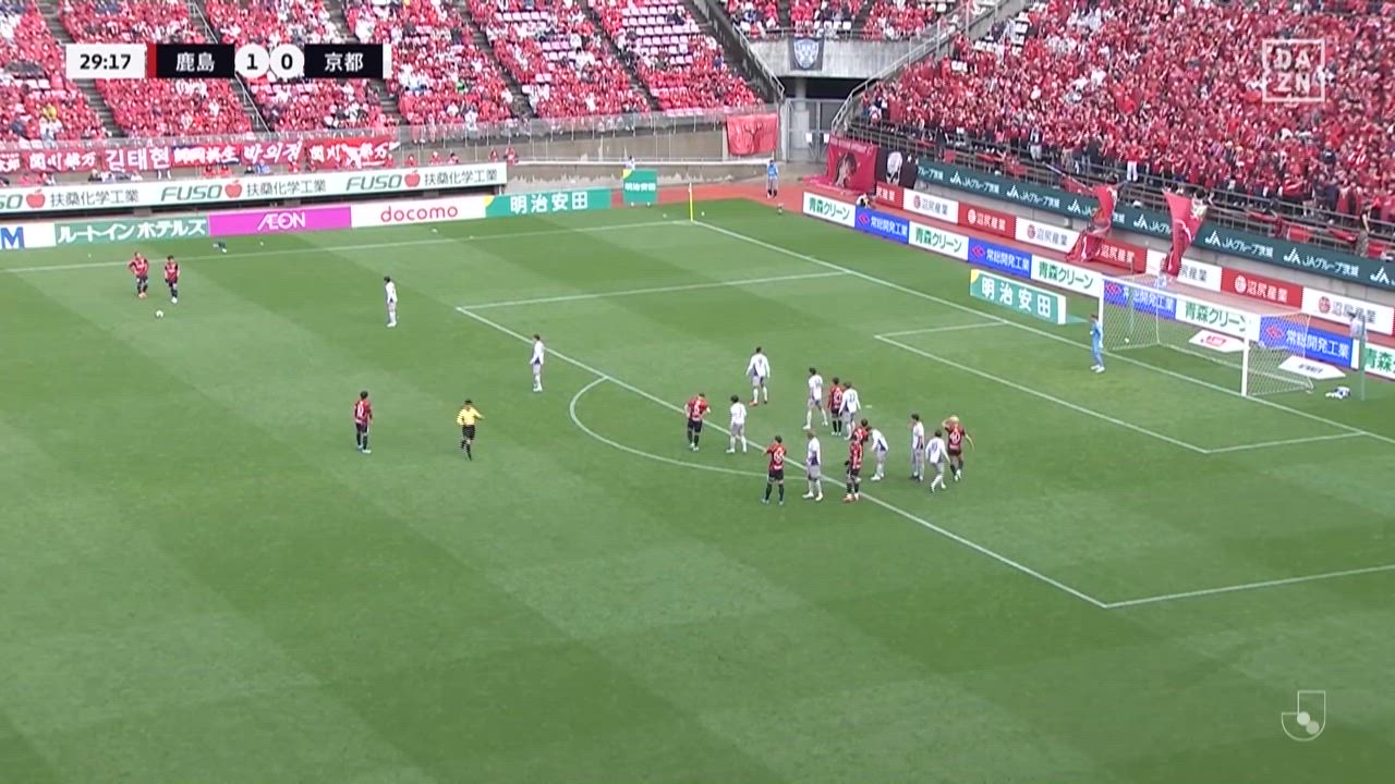明治安田J1【第9節】鹿島vs 京都 ダイジェスト