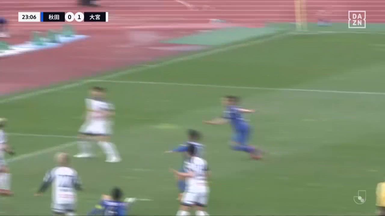 明治安田J2【第9節】秋田 vs 大宮 ダイジェスト