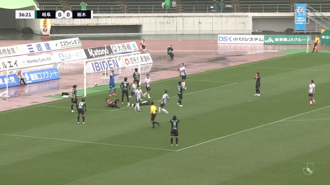 明治安田J3【第9節】岐阜 vs 栃木SC ダイジェスト