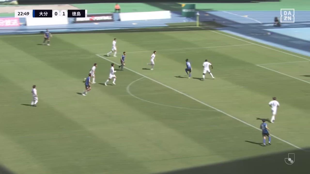 明治安田J2【第9節】大分 vs 徳島 ダイジェスト