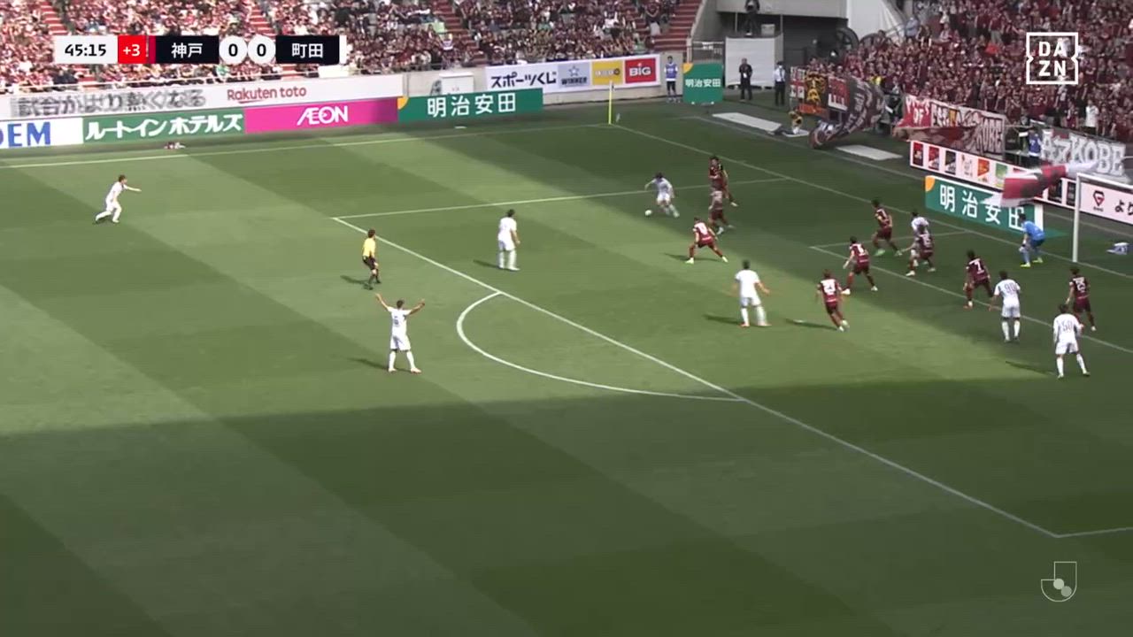 明治安田J1【第11節】神戸 vs 町田 ダイジェスト