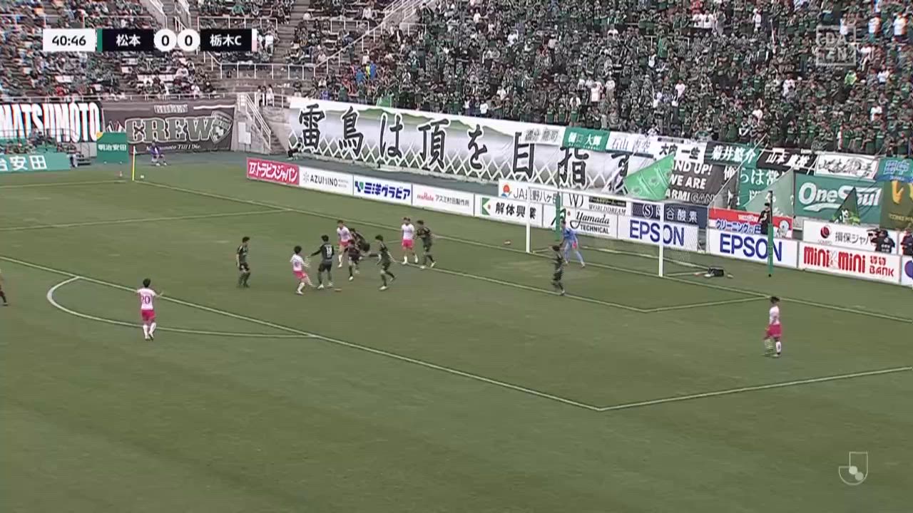 明治安田J3【第10節】松本 vs 栃木C ダイジェスト
