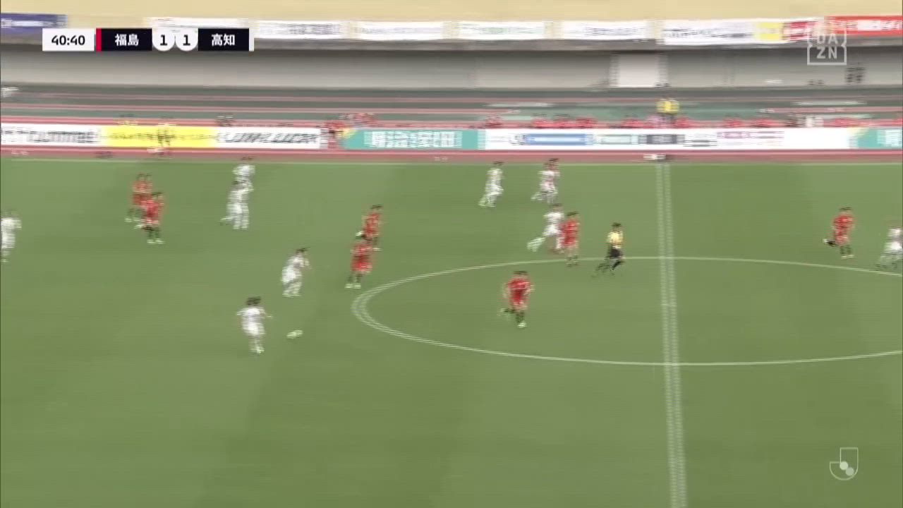 明治安田J3【第10節】福島 vs 高知 ダイジェスト