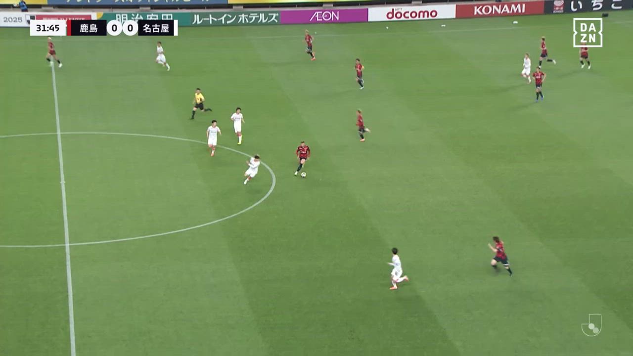 明治安田J1【第12節】鹿島 vs 名古屋 ダイジェスト