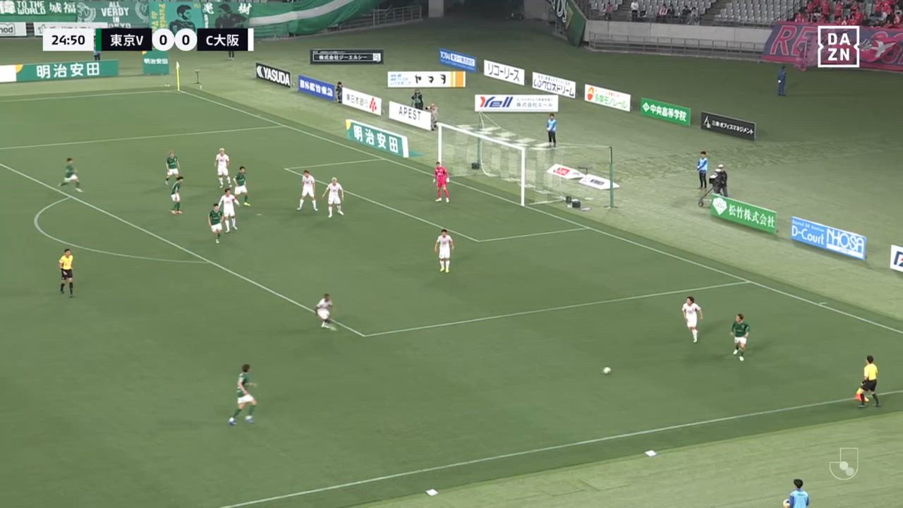 明治安田J1【第12節】東京V vs C大阪 ダイジェスト