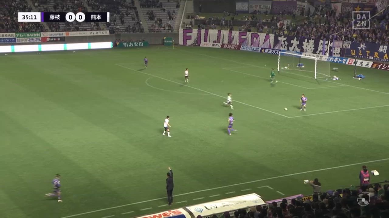 明治安田J2【第11節】藤枝 vs 熊本 ダイジェスト