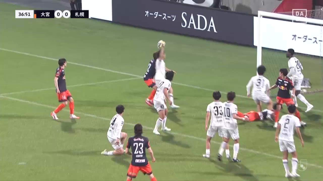 明治安田J2【第11節】大宮 vs 札幌 ダイジェスト