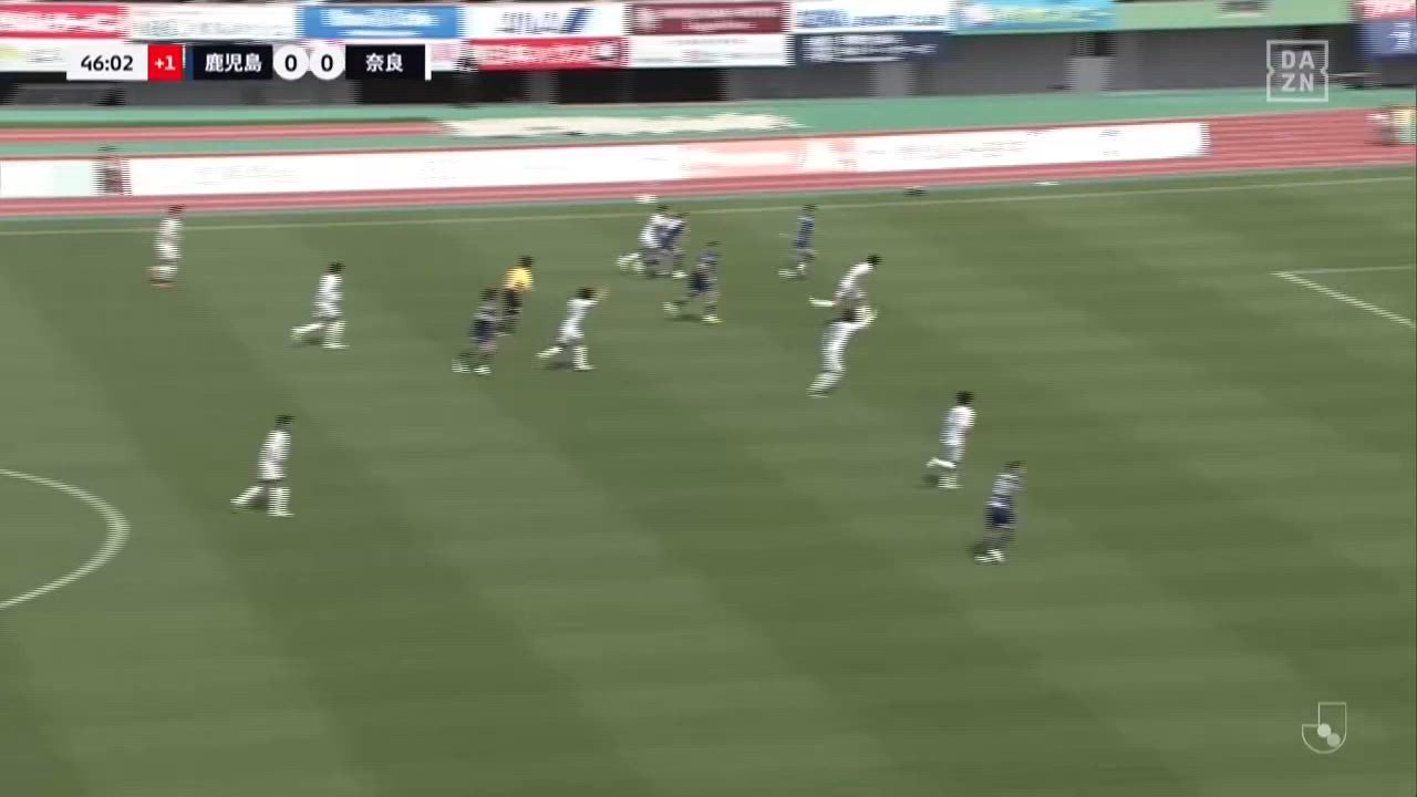 明治安田J3【第11節】鹿児島 vs 奈良 ダイジェスト