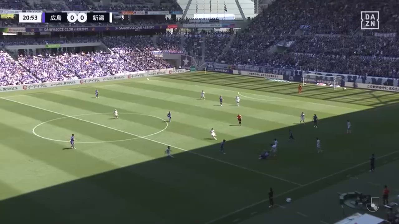 明治安田J1【第13節】広島 vs 新潟 ダイジェスト