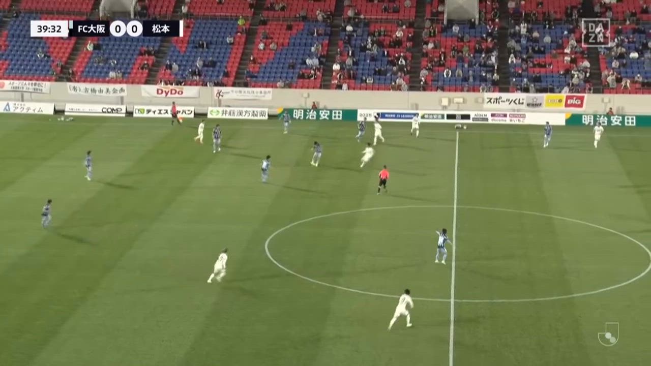 明治安田J3【第12節】FC大阪 vs 松本 ダイジェスト