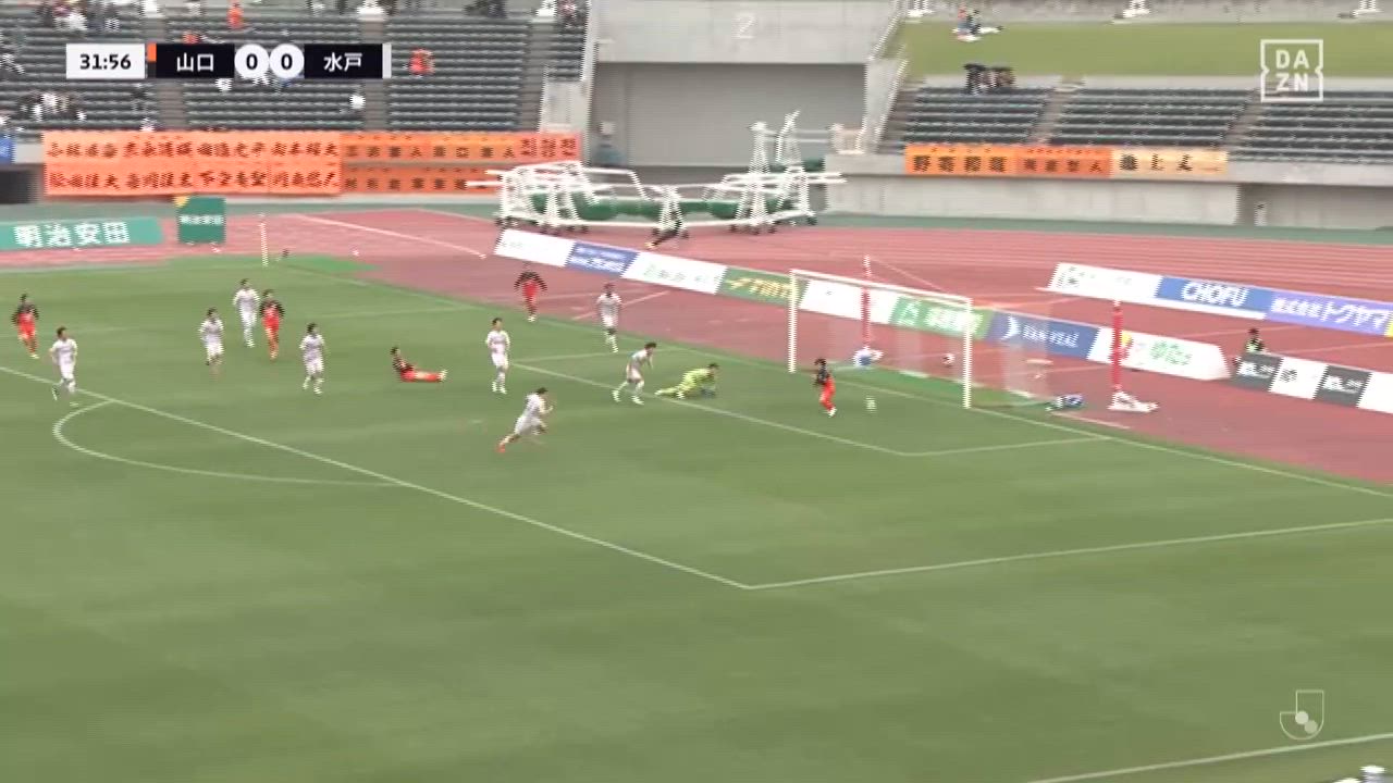 明治安田J2【第14節】山口 vs 水戸 ダイジェスト
