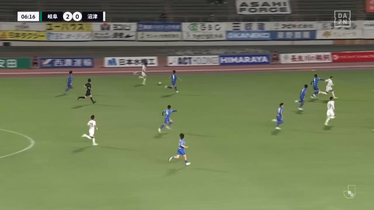 明治安田J3【第12節】岐阜 vs 沼津 ダイジェスト