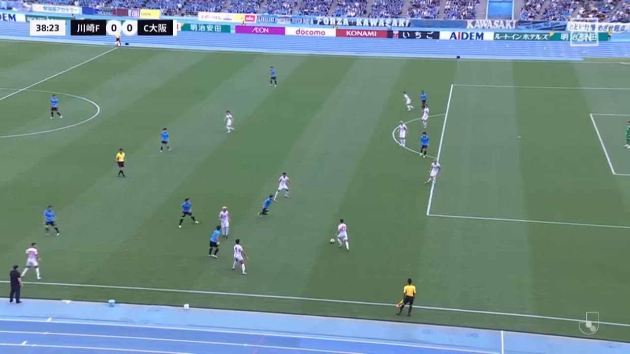 明治安田J1【第17節】川崎 vs C大阪 ダイジェスト