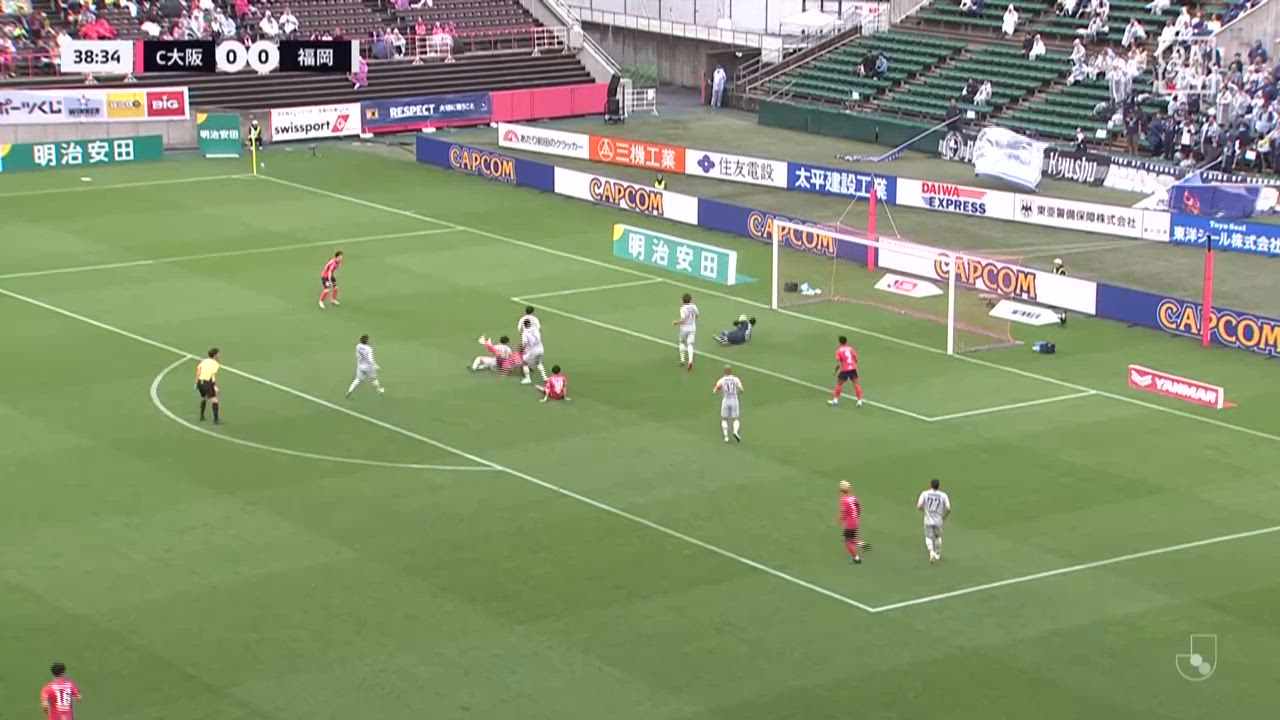 明治安田J1【第18節】C大阪 vs 福岡 ダイジェスト