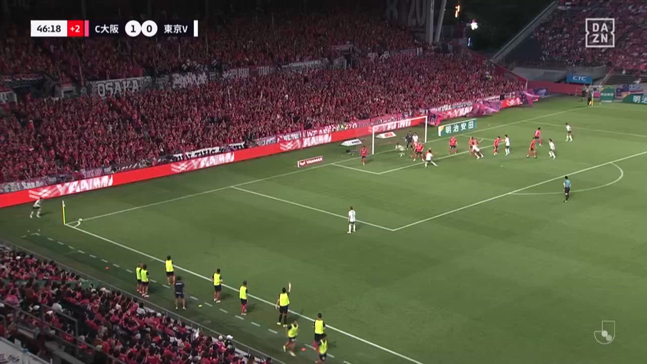 明治安田J1【第21節】C大阪 vs 東京V ダイジェスト