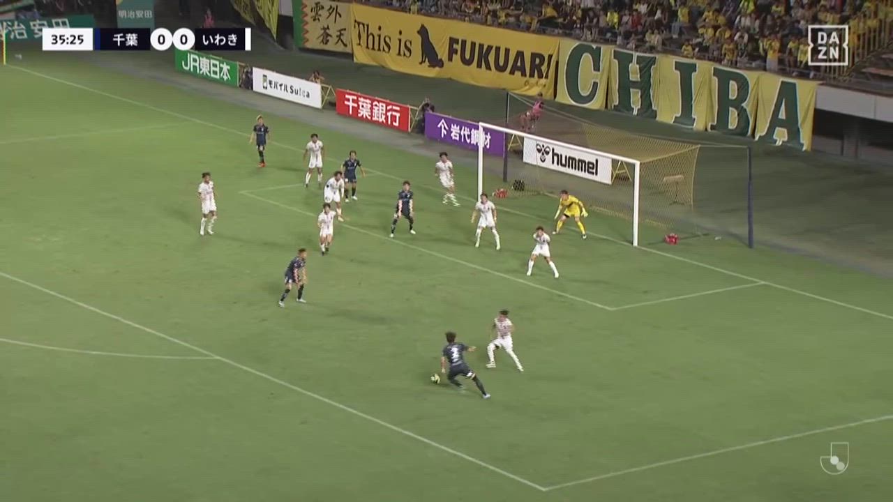 明治安田J2【第24節】千葉 vs いわき ダイジェスト
