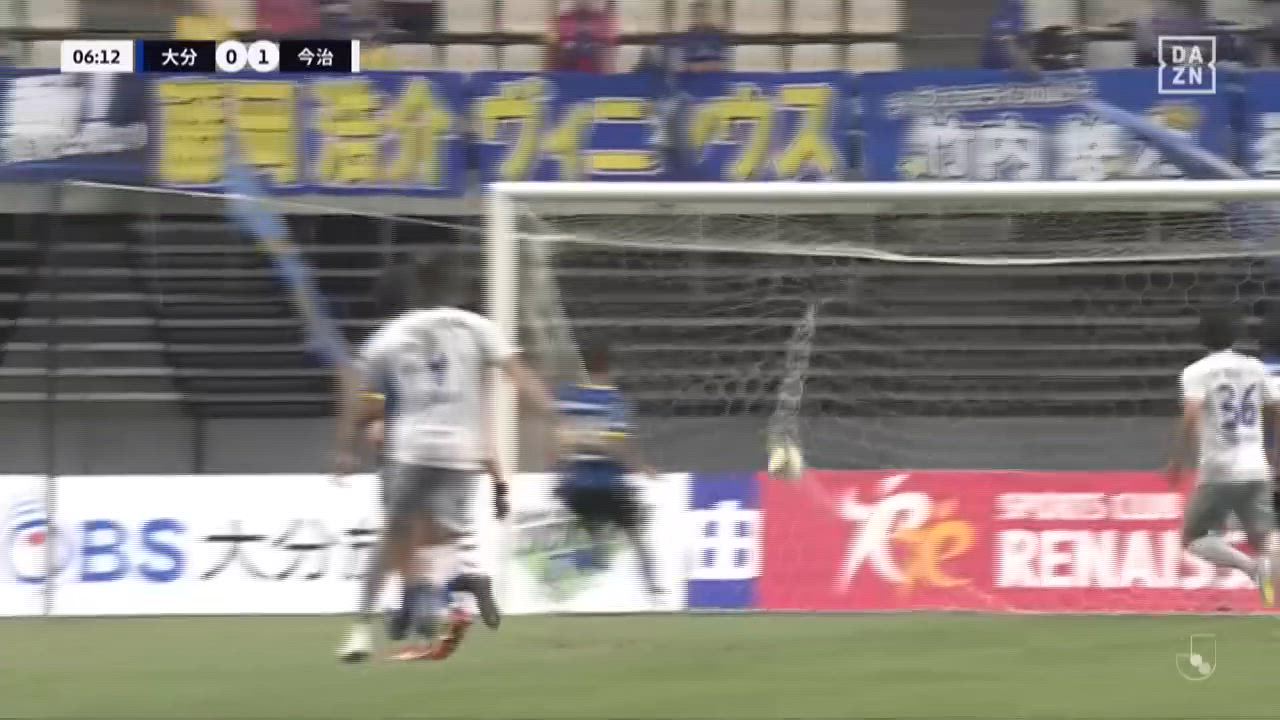 明治安田J2【第24節】大分 vs 今治 ダイジェスト