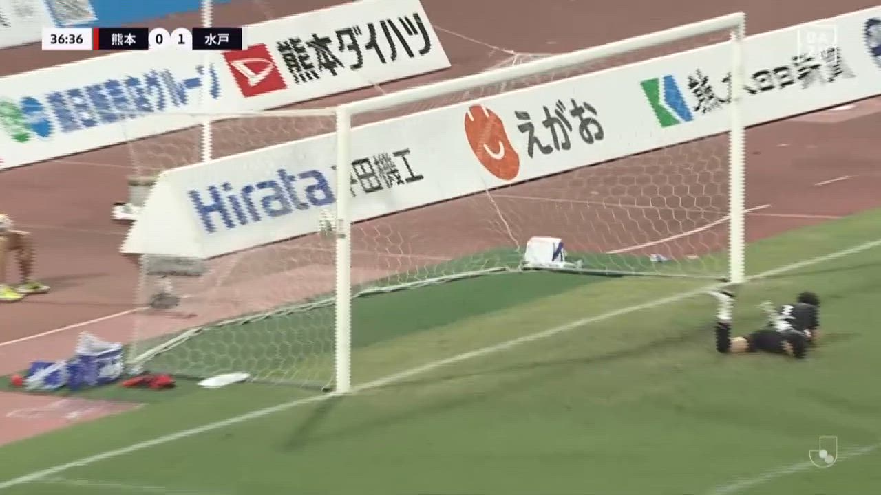 明治安田J2【第24節】熊本 vs 水戸 ダイジェスト