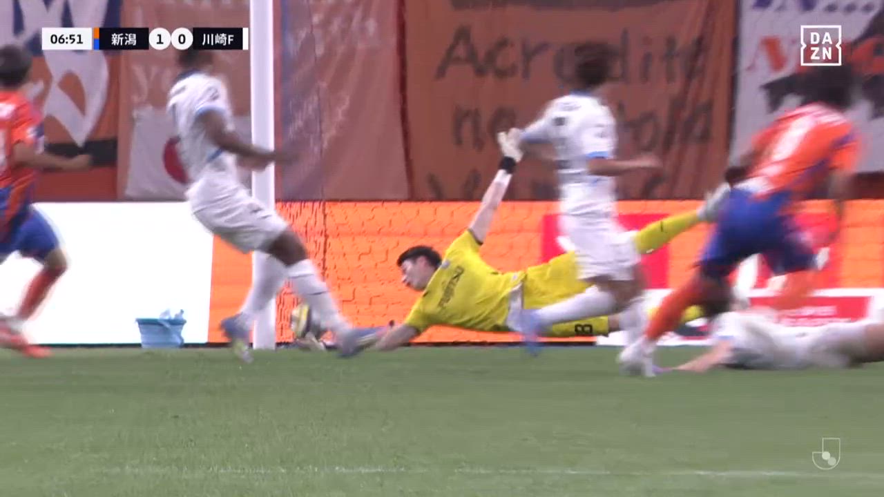 明治安田J1【第26節】新潟 vs 川崎F ダイジェスト