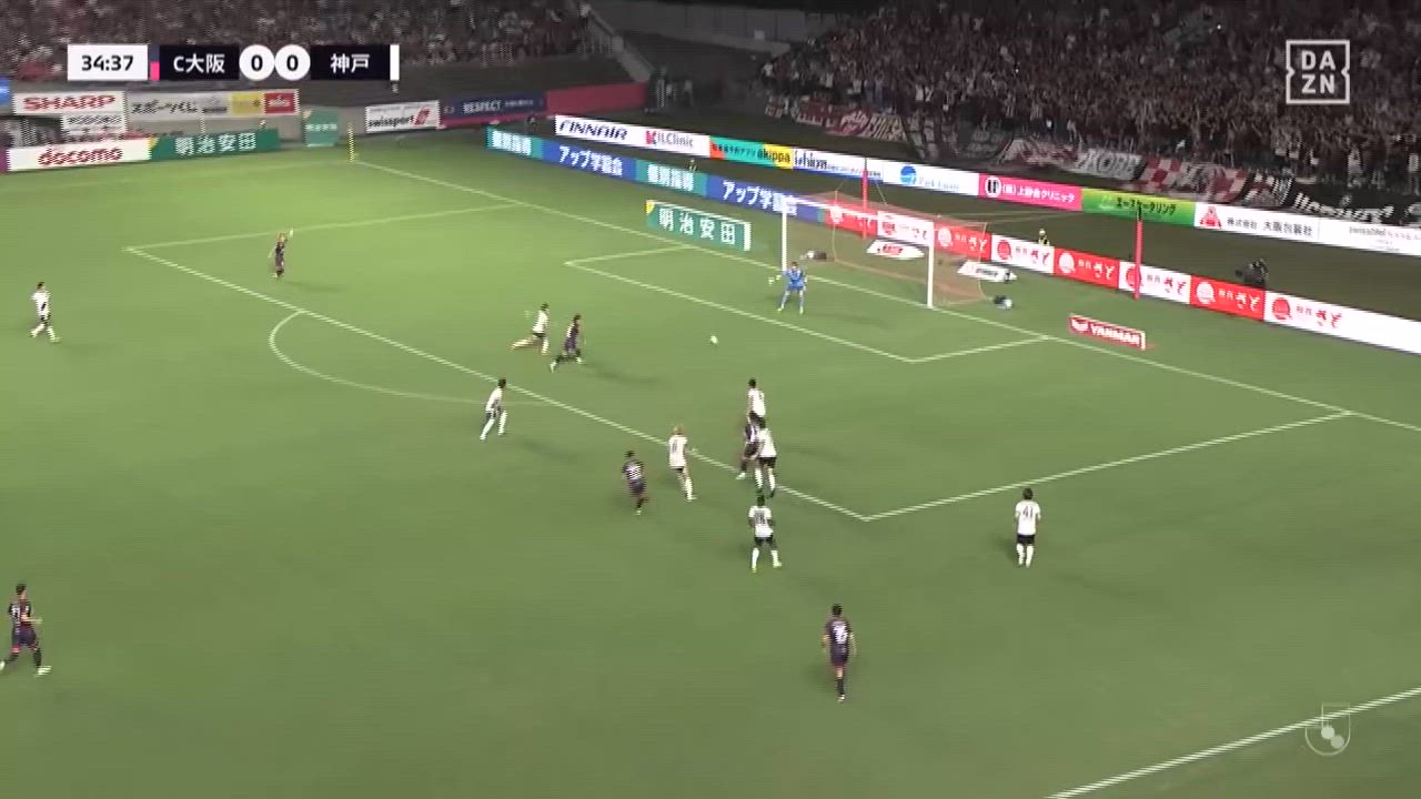 明治安田J1【第27節】C大阪 vs 神戸 ダイジェスト