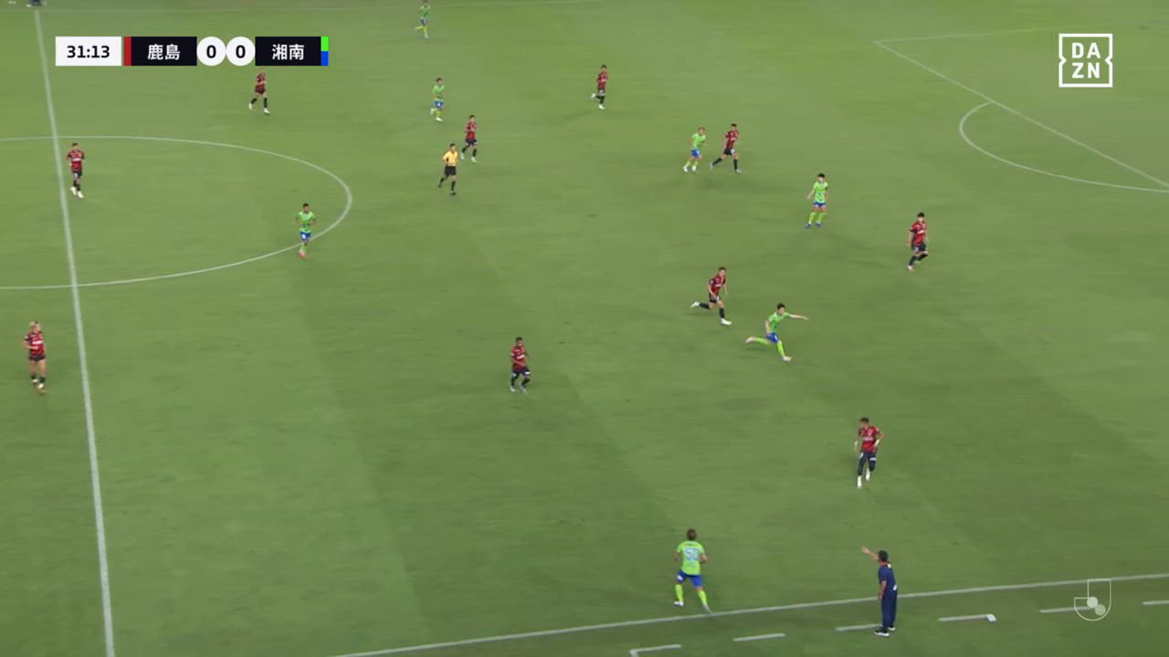 明治安田J1【第29節】鹿島 vs 湘南 ダイジェスト