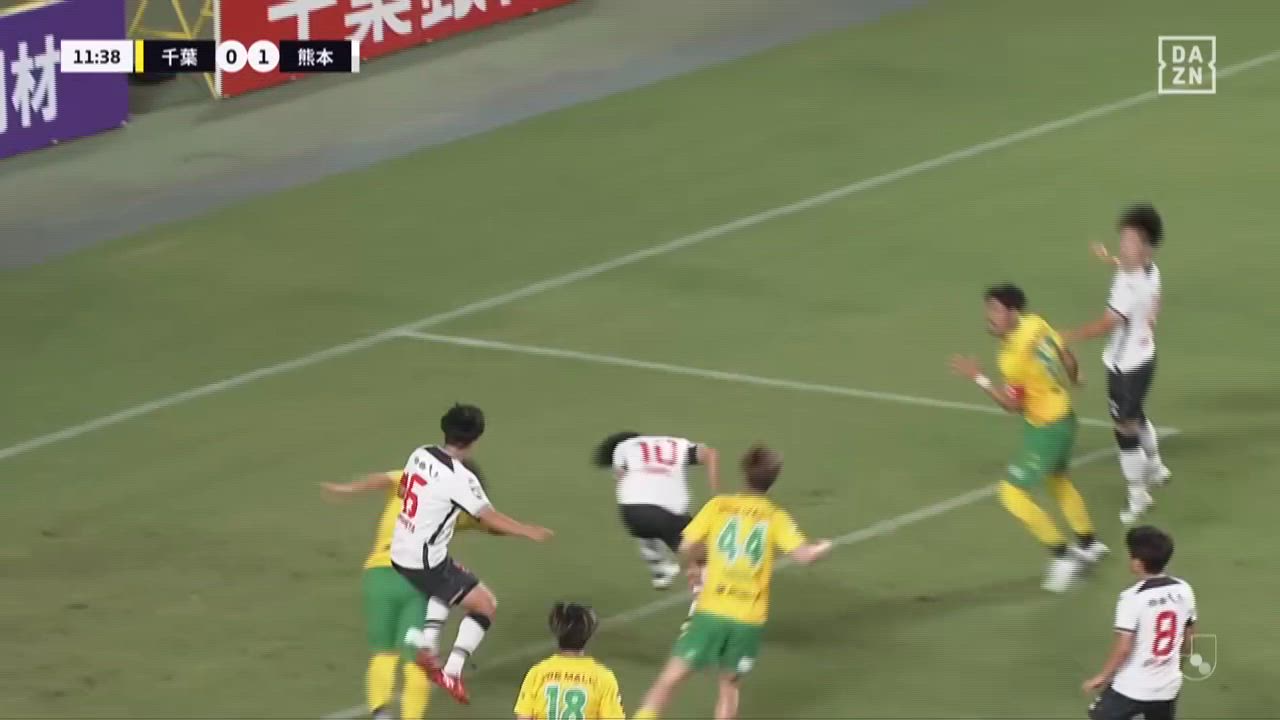明治安田J2【第31節】千葉 vs 熊本 ダイジェスト