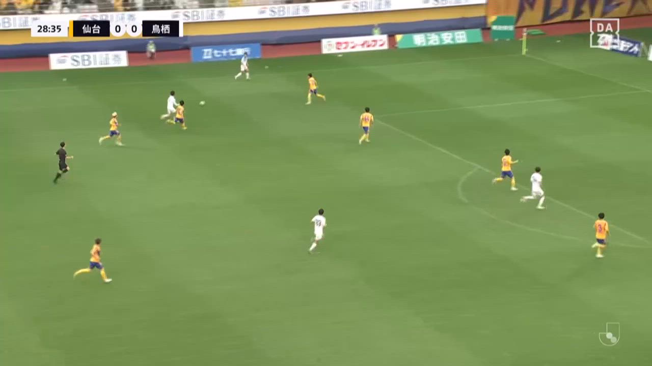 明治安田J2【第34節】仙台 vs 鳥栖 ダイジェスト