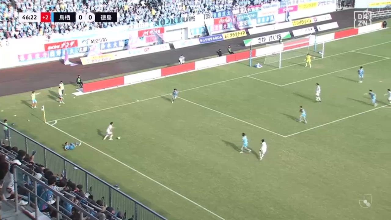 明治安田J2【第35節】鳥栖 vs 徳島 ダイジェスト