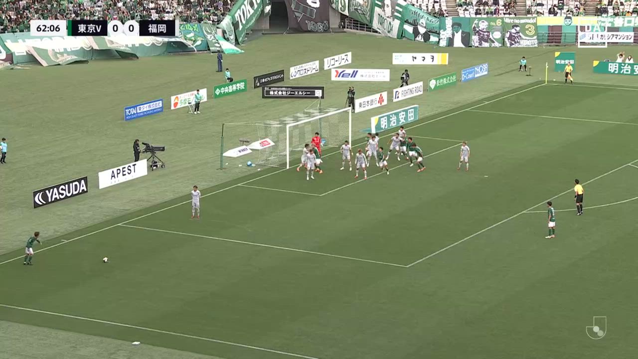 明治安田J1【第36節】東京V vs 福岡 ダイジェスト