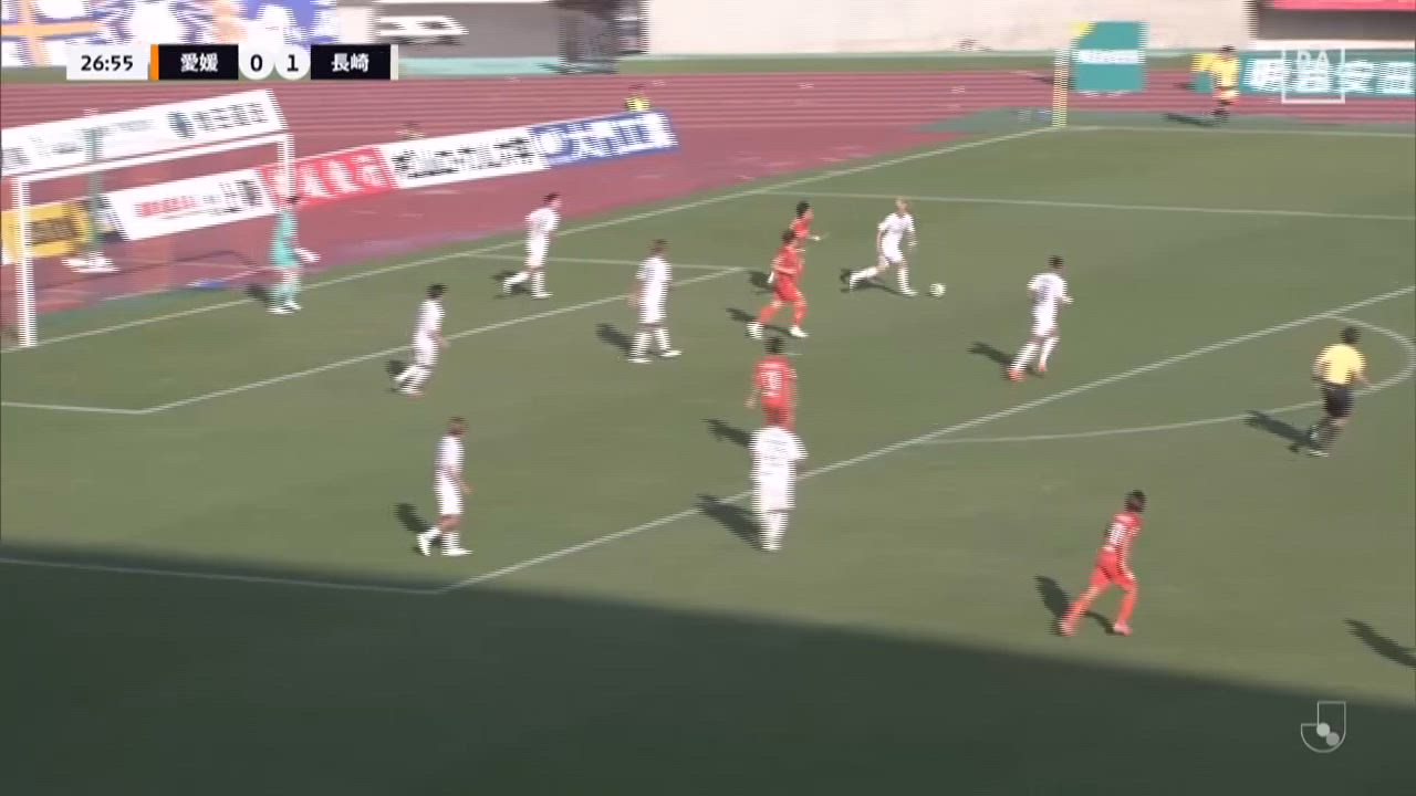 明治安田J2【第36節】愛媛 vs 長崎 ダイジェスト