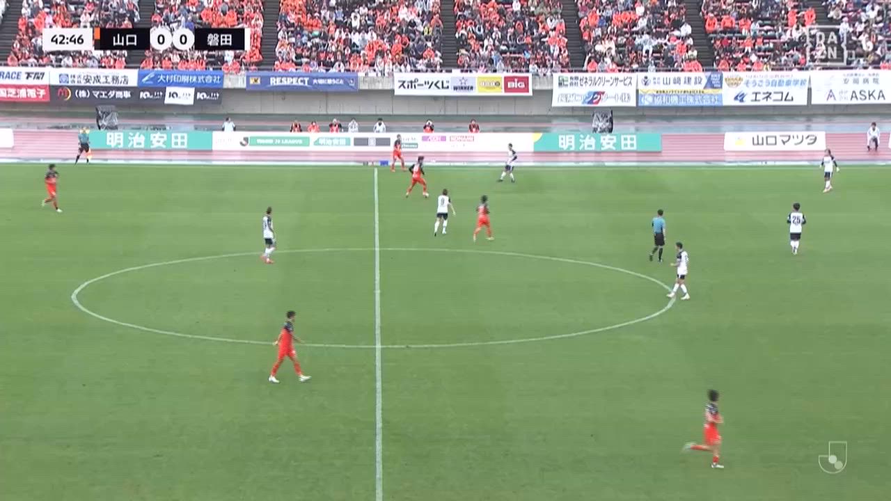 明治安田J2【第36節】山口 vs 磐田 ダイジェスト