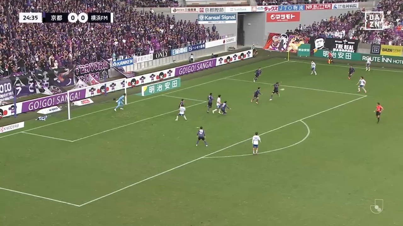 明治安田J1【第36節】京都 vs 横浜FM ダイジェスト
