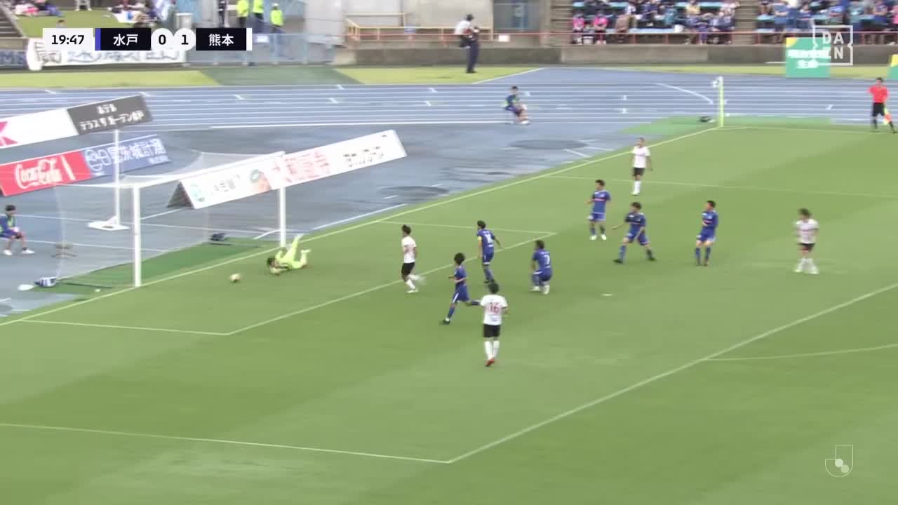 明治安田生命J2リーグ【第17節】水戸 vs 熊本 ダイジェスト
