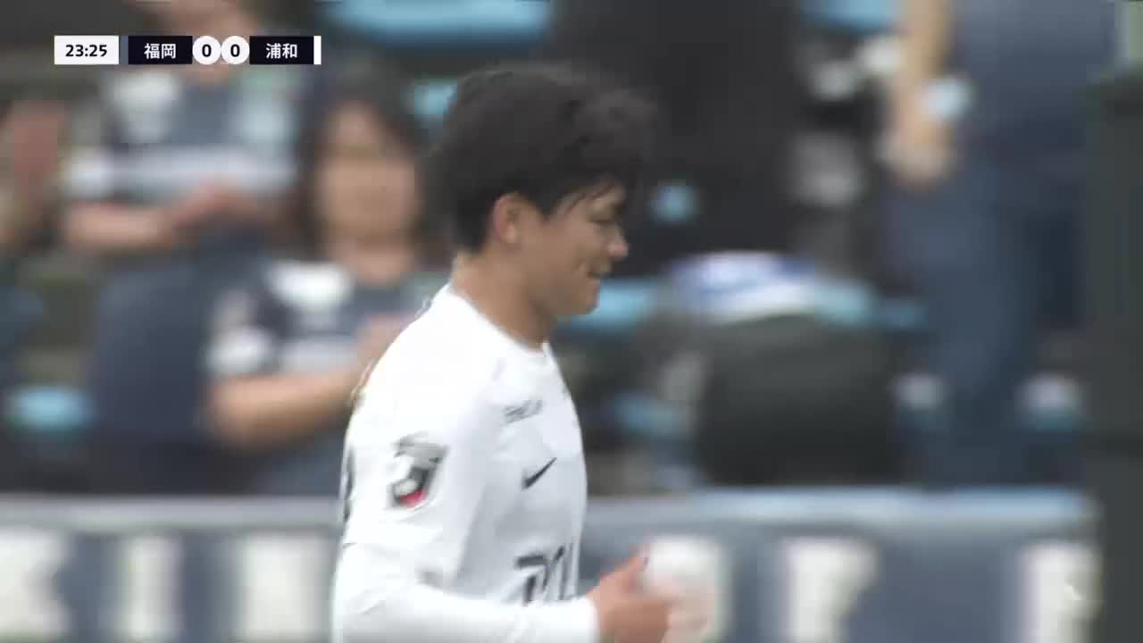 明治安田生命J1リーグ【第14節】福岡 vs 浦和 ダイジェスト