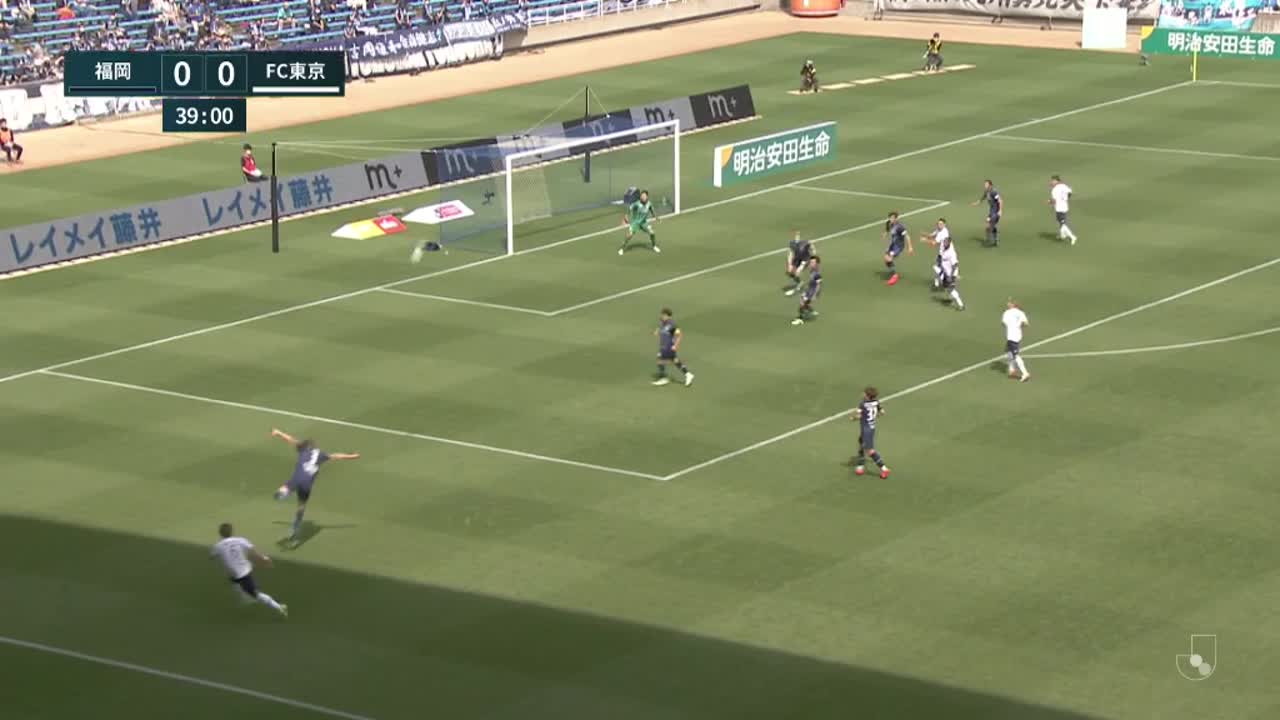 動画 明治安田生命j1リーグ 第10節 福岡vsfc東京 ダイジェスト スポーツナビ Dazn Jリーグ