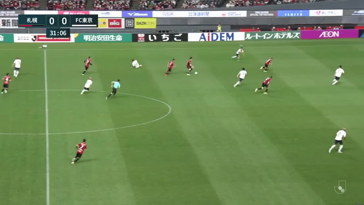 明治安田生命J1リーグ【9節】札幌vsFC東京 ダイジェスト